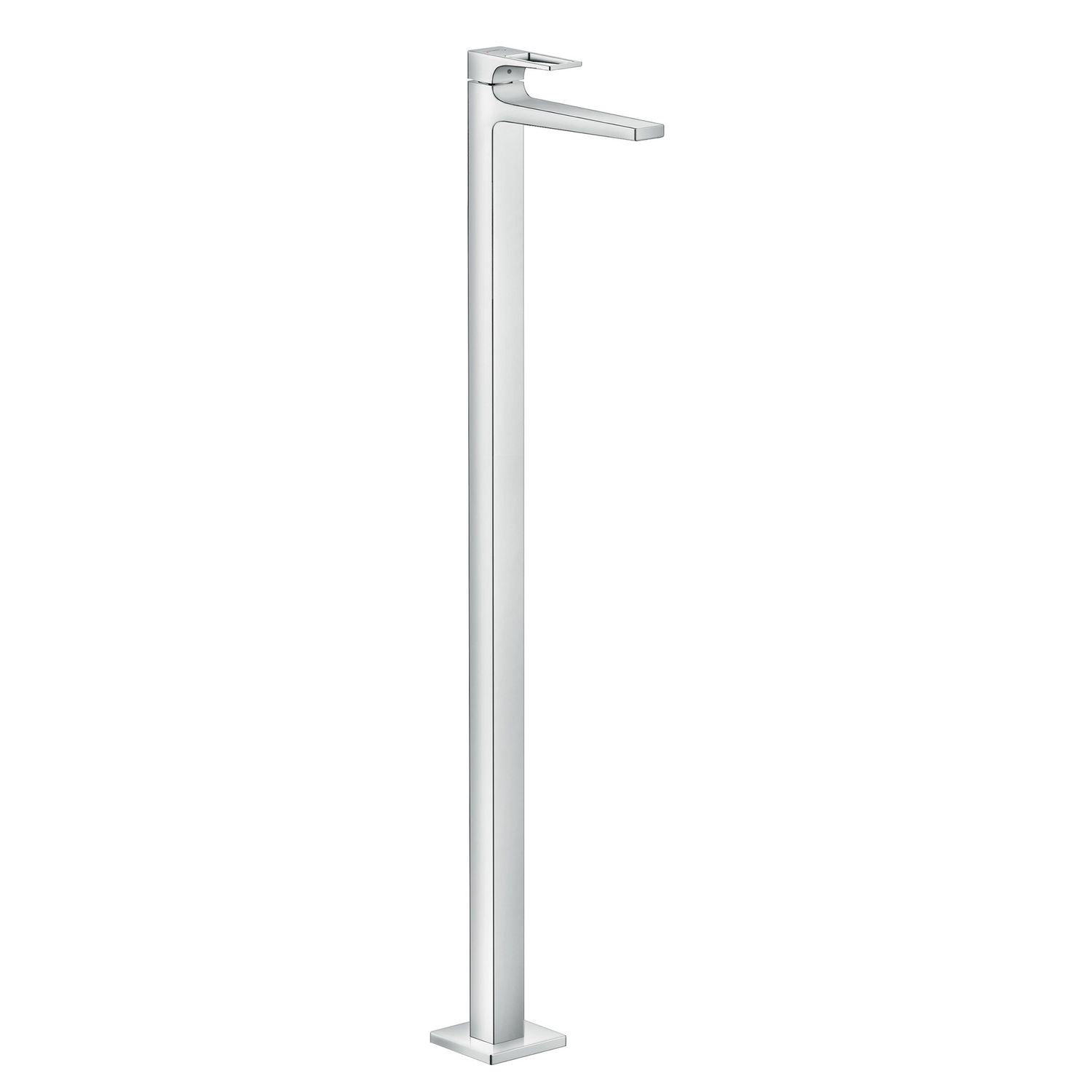 Metropol Freestanding Basin Mixer with Lever Handle, Without Pull Rod or Waste Set