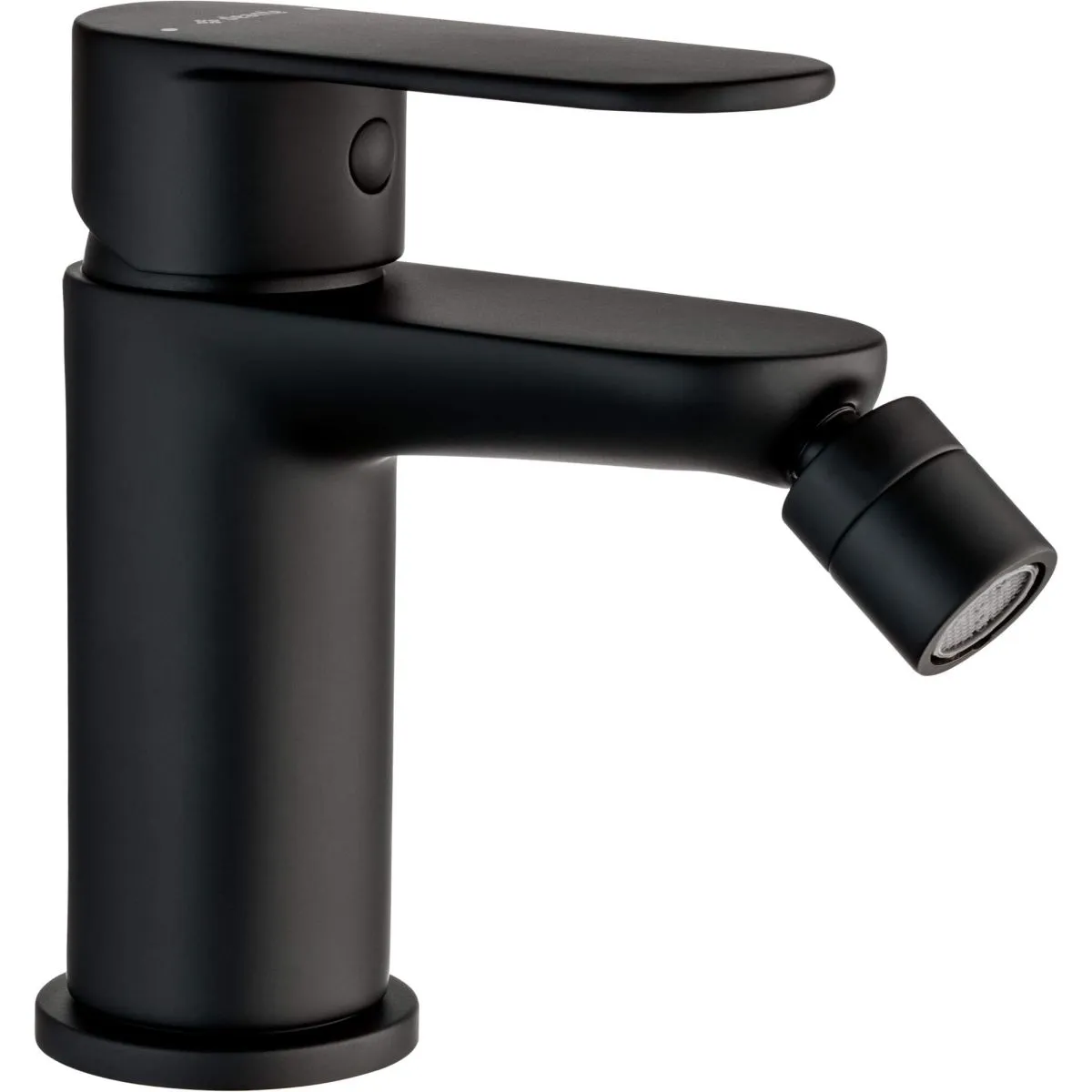 Mitigeur de bidet Deante Alpinia sans bonde en noir mat