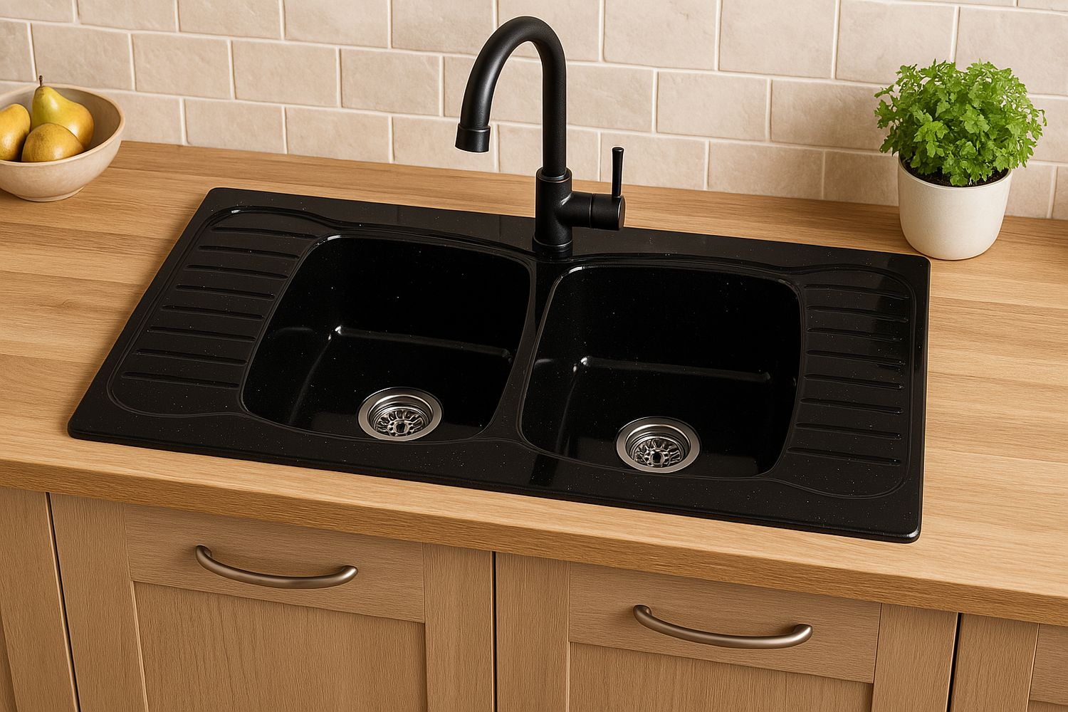 Romeo 120 cm x 60 cm Kitchen Sink