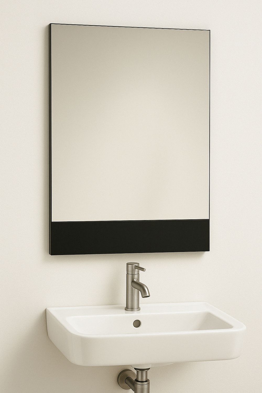Mirror for Bathroom Aden 60 cm x 34 cm - High Gloss