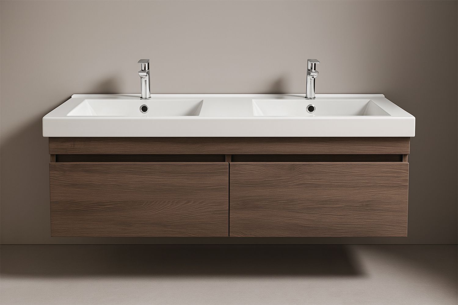 Bathroom Furniture Surf 120 cm with Two Drawers (Without Basin)
