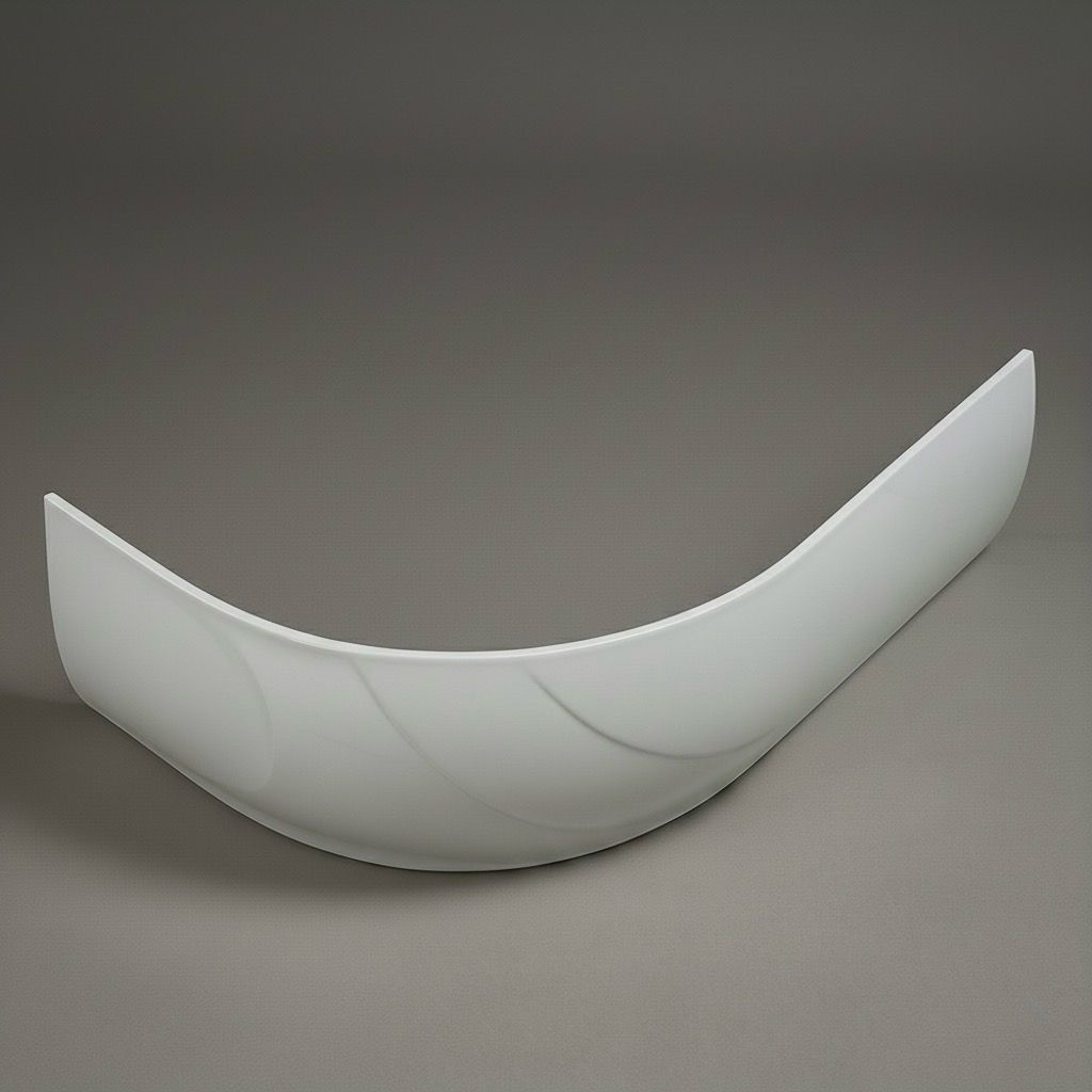 Bluestone Panel for Twin Right Bathtub