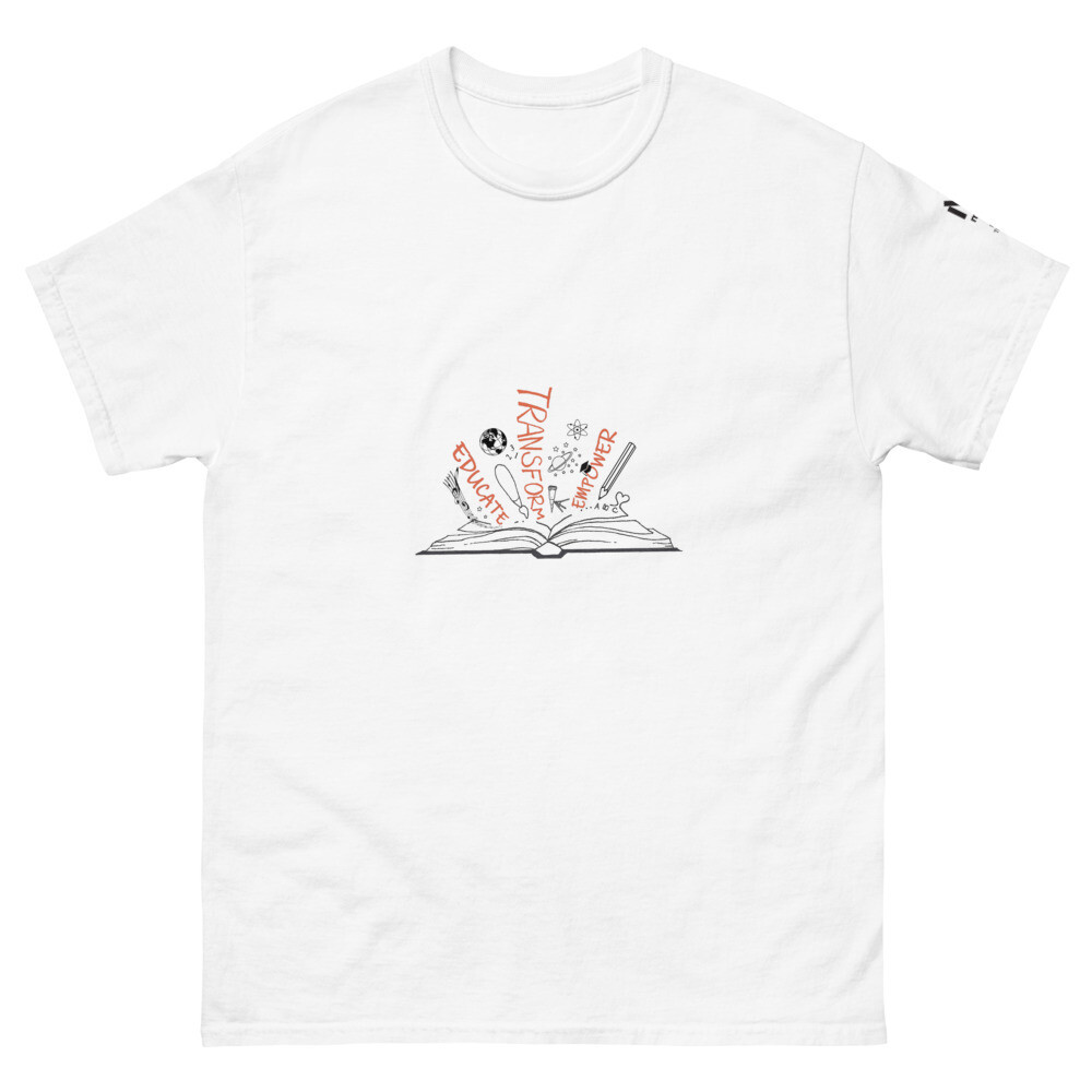 Education Transform Lives - Men's heavyweight tee