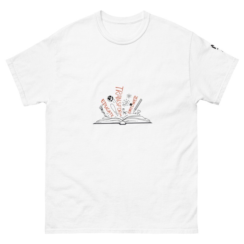 Education Transform Lives - Men's heavyweight tee