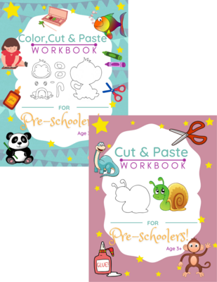 Color, Cut, and Paste and Cut and Paste Bundle Deal