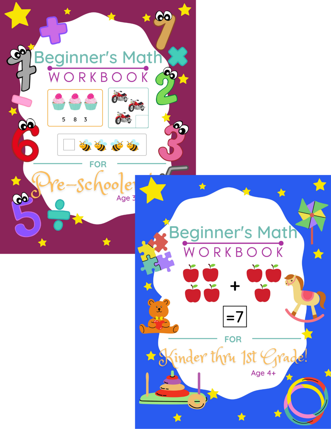 Beginners Math Workbook Bundle Deal