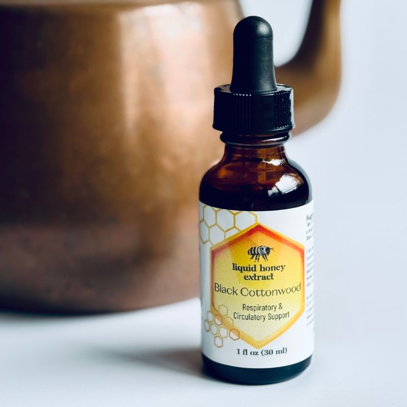 Black Cottonwood Honey Extract