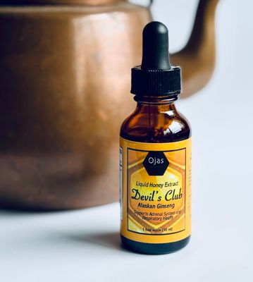Devil&#39;s Club Honey Extract
