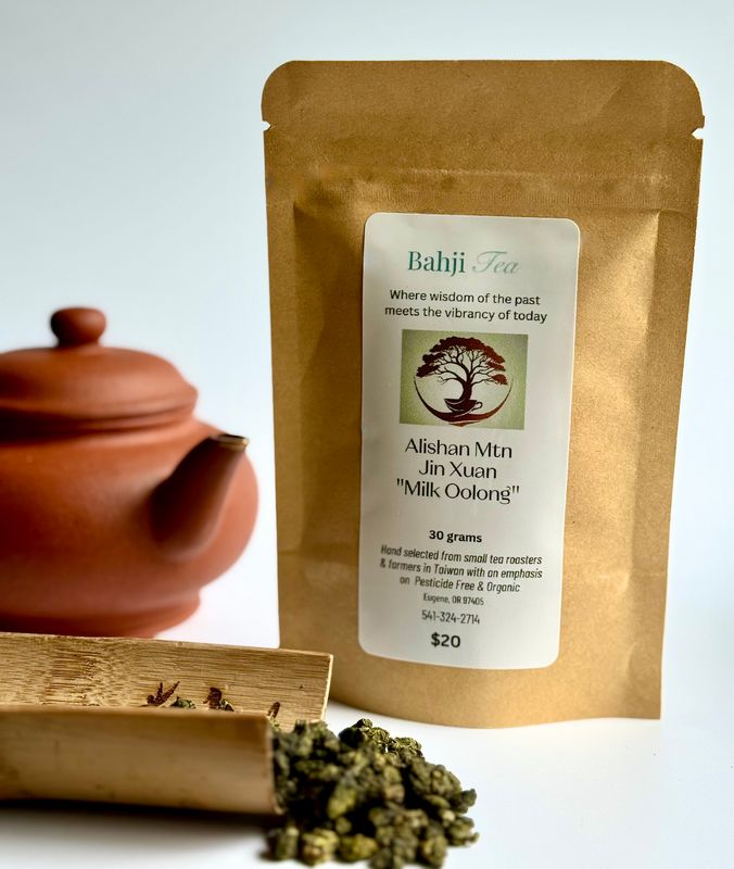 Alishan Jin Xuan &quot;Milk&quot;  Oolong Tea - 30 grams