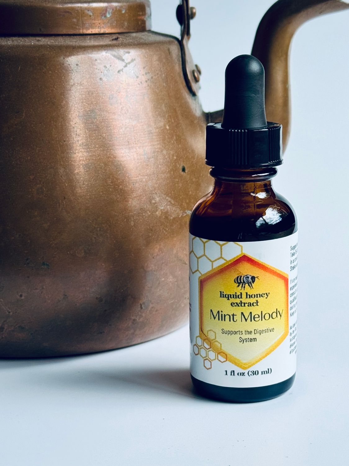 Mint Melody  Raw Honey Extract
