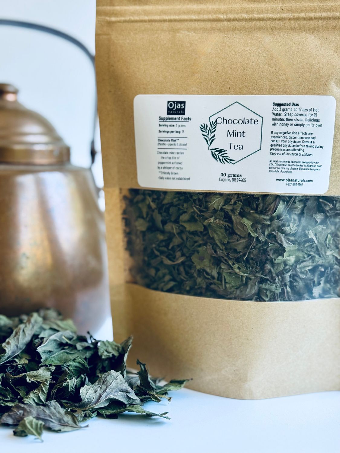 Chocolate Mint Herbal Tea
