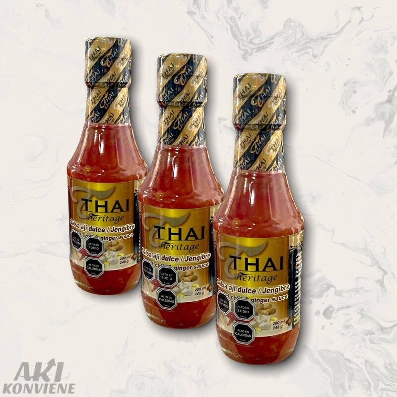 SALSA AJI DULCE/JENGIBRE BOT 200 ML