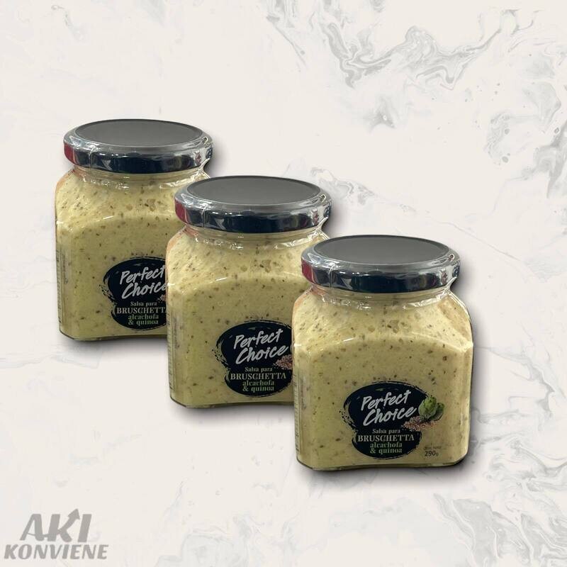 BRUSCHETTA  ALC / QUINOA PERFECT CHOICE 290 GR