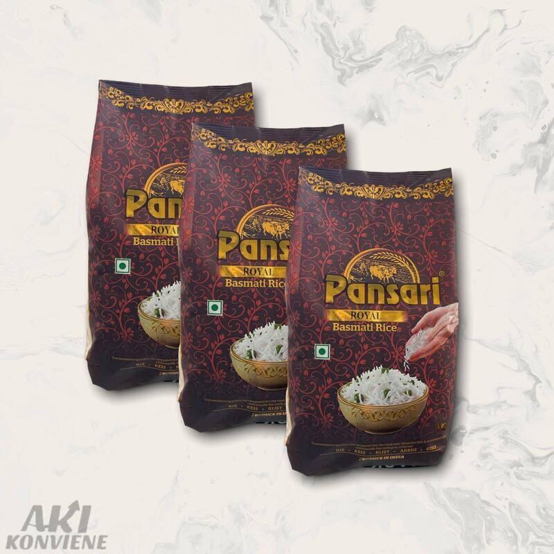 ARROZ BASMATI PANSARI BOL. 1 KILO