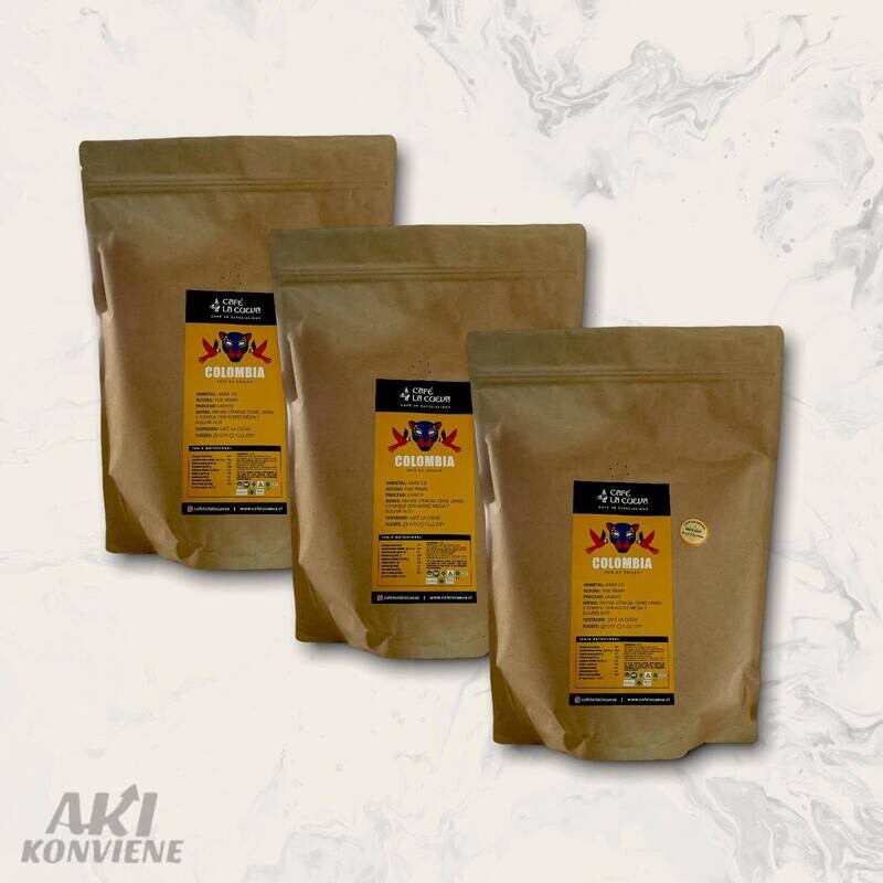 CAFE GRANO LA CUEVA "COLOMBIA" 1 KILO