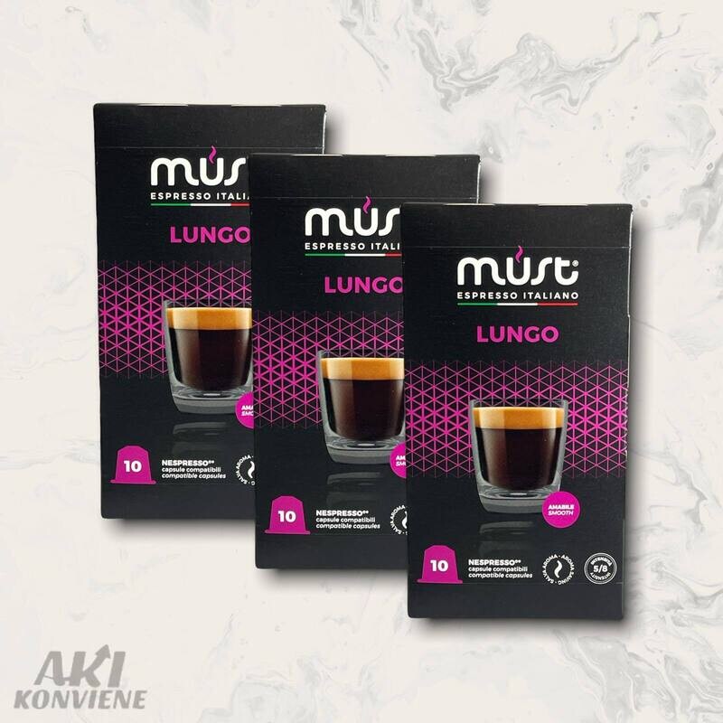 CAFE MUST LUNGO 10 CAP.