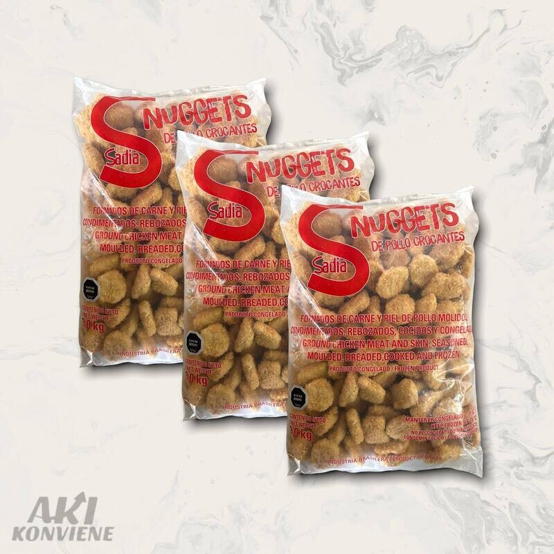 NUGGET CROCANTE BOLSA 3 KILOS