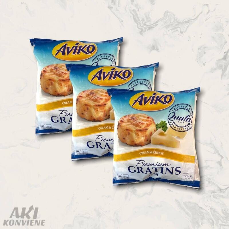 GRATIN CREMA-QUESO AVIKO BOL 15 UN.