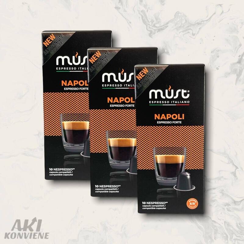 CAFE MUST ESPRESSO NAPOLI 10 CAP.