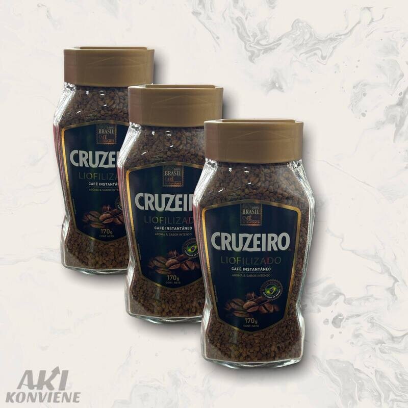 CAFE INSTANTANEO CRUZEIRO LIOFILIZADO 170 GR.