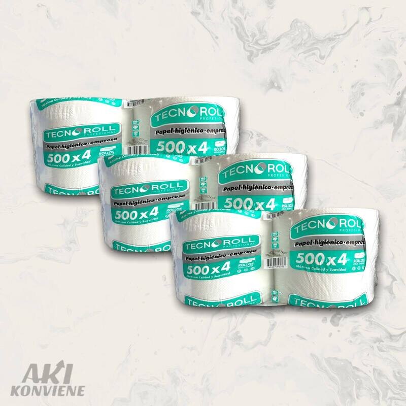 PACK HIG ECO ROLL 4X500 MTS