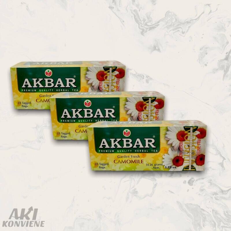 TE INFUSION AKBAR CAMOMILLE X 25