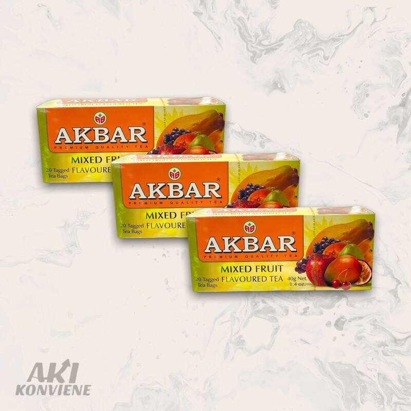 TE AKBAR MIXED FRUITS X 20