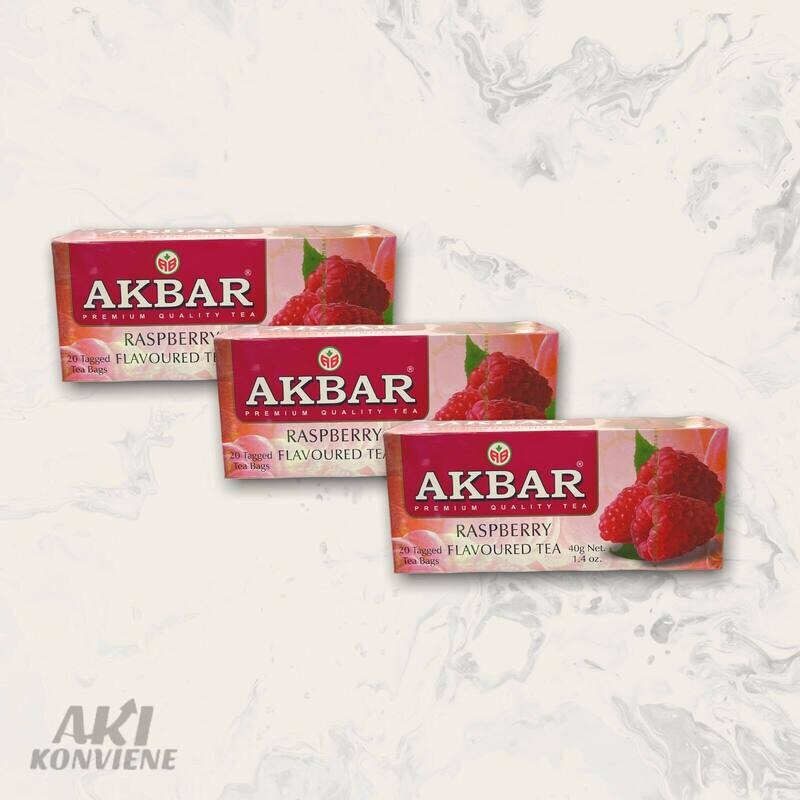 TE AKBAR RAPSBERRY X 20 BOL.