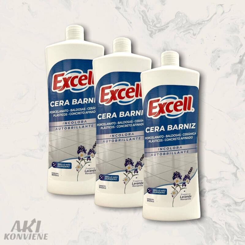 CERA BARNIZ INCOLORA EXCELL 900 CC