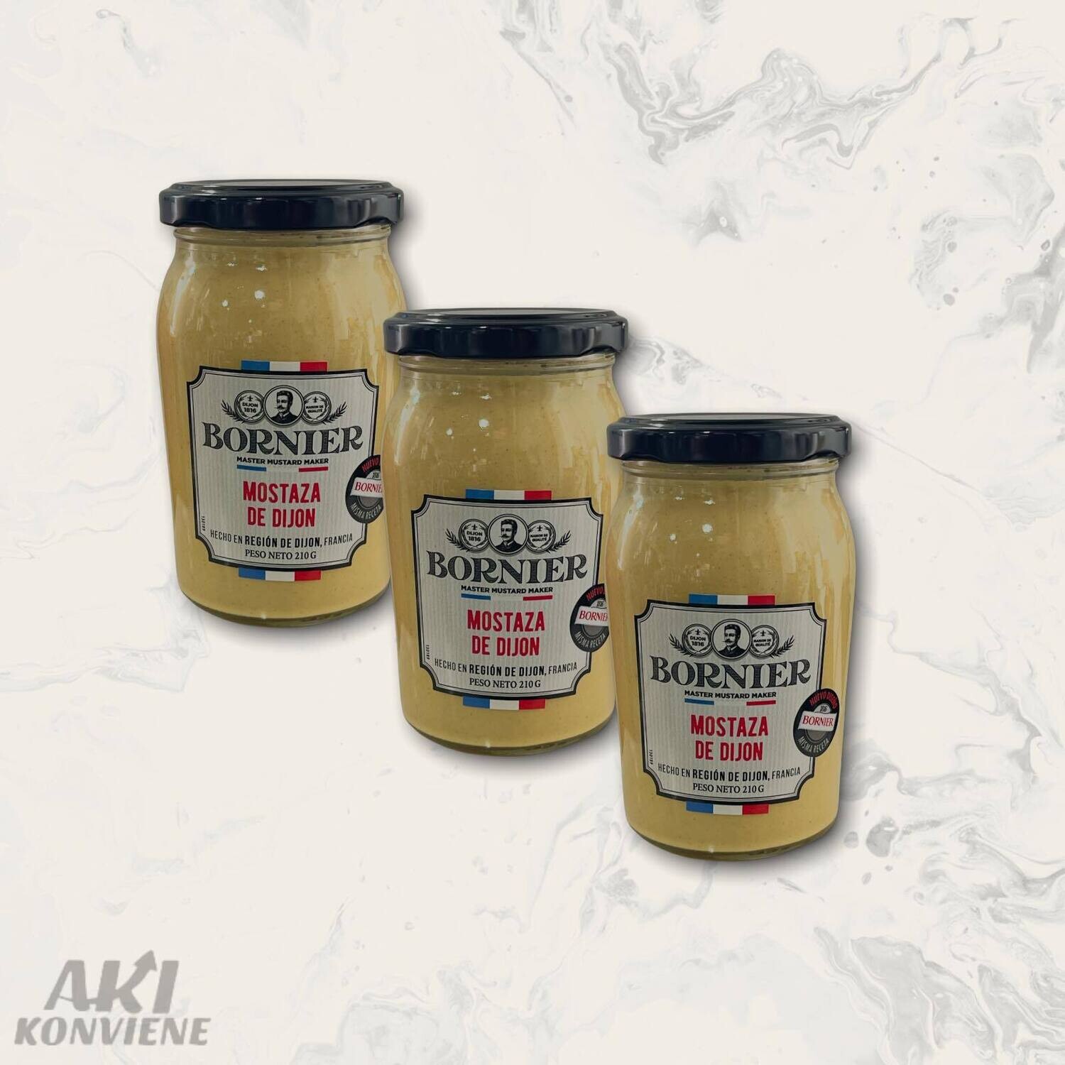 MOSTAZA BORNIER DIJON 210 GRS