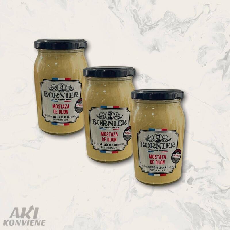 MOSTAZA BORNIER DIJON 210 GRS