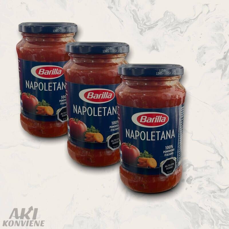 SALSA NAPOLETANA BARILLA FCO. 400 GRS