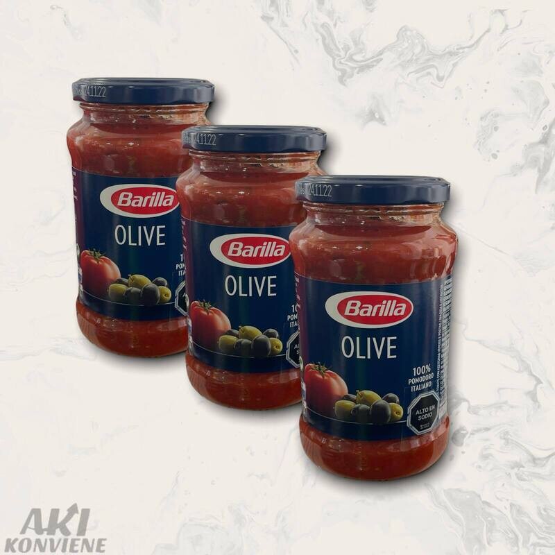SALSA OLIVE BARILLA FCO. 400 GRS.