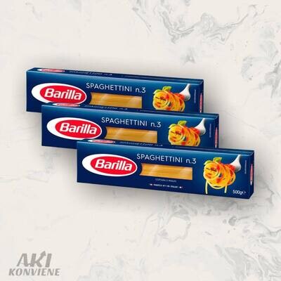SPAGHETTI 3 BARILLA 500 GRS.