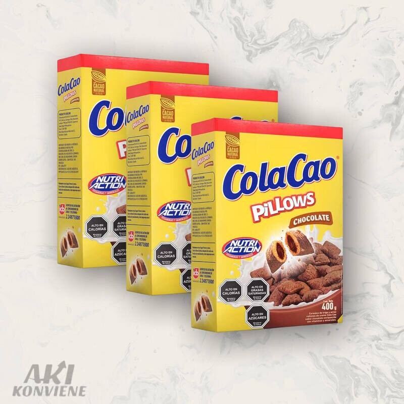 CEREAL COLA CAO PILLOWS CHOC 350 g.