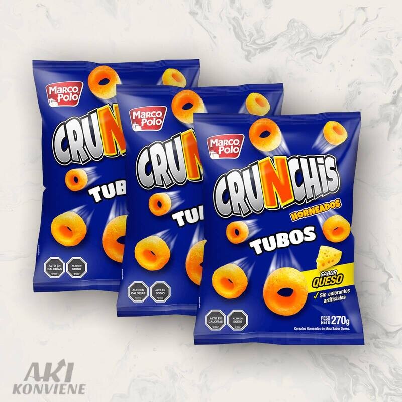 CRUNCHIS TUBO M.POLO 270 GR