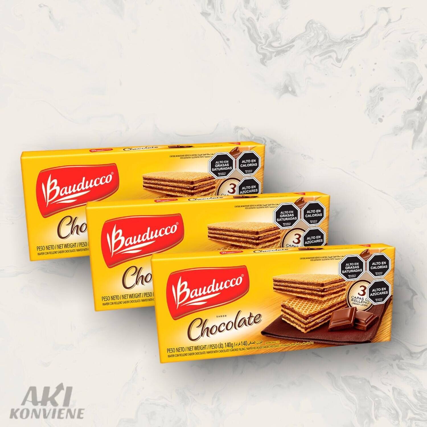 OBLEAS CHOCOLATE BAUDUCCO