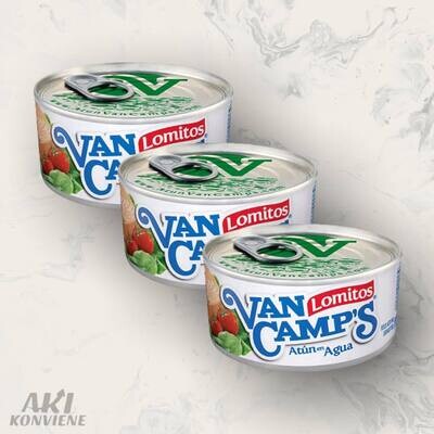 ATUN LOMITOS VAN CAMP´S AGUA 160 GRS