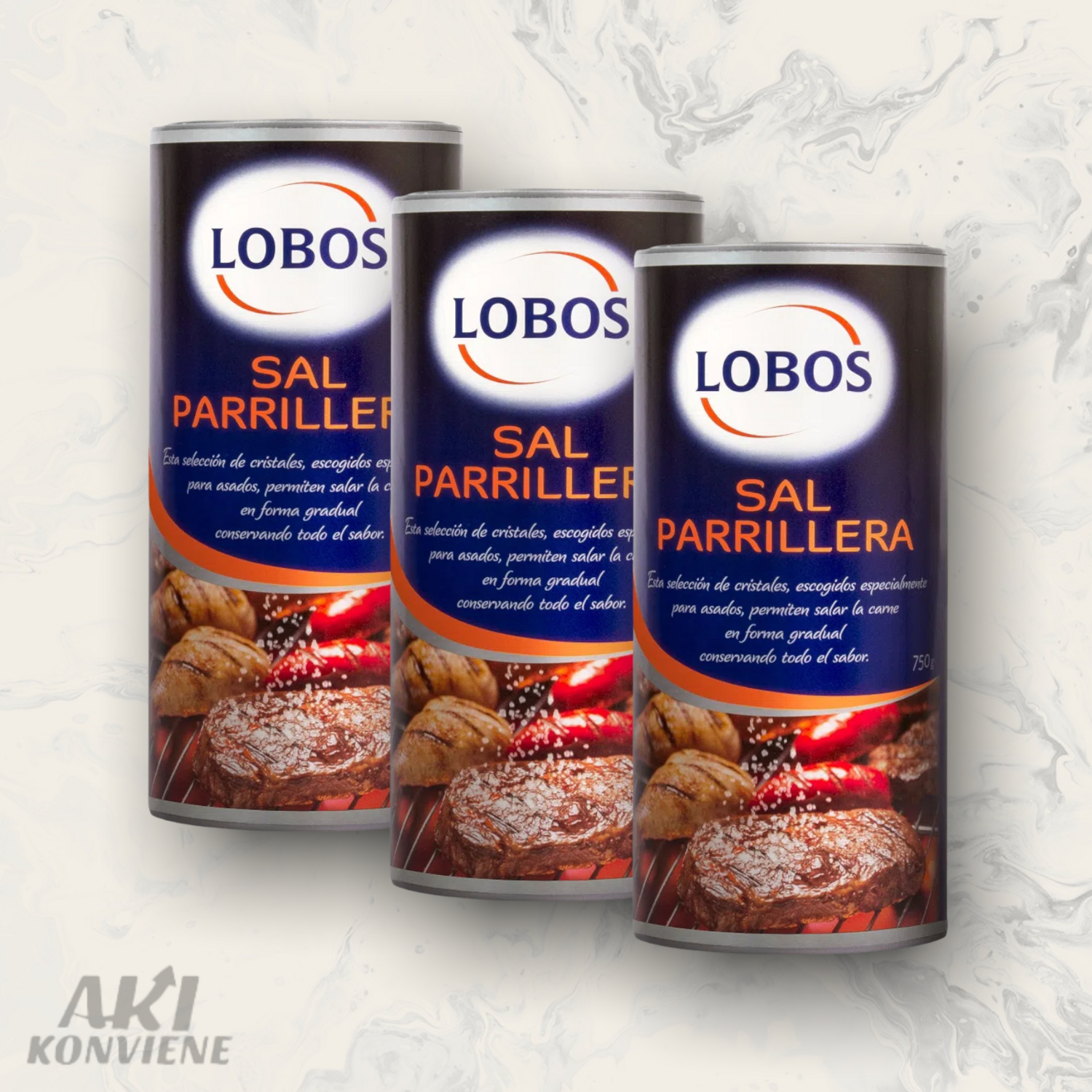 SAL PARRILLERA LOBOS 750 GR