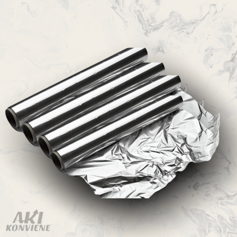 FILM ALUMINIO ROLLO 100 MTS. CON CAJA