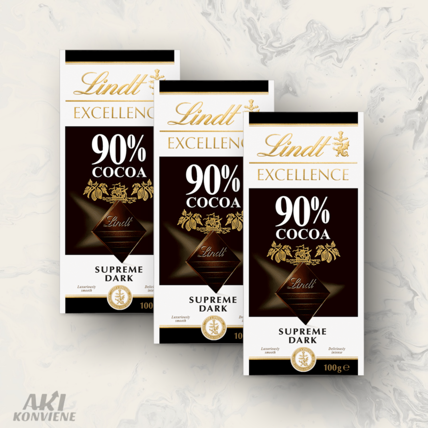 CHOCOLATE LINDT EXCELLENCE 90% COCOA 100G