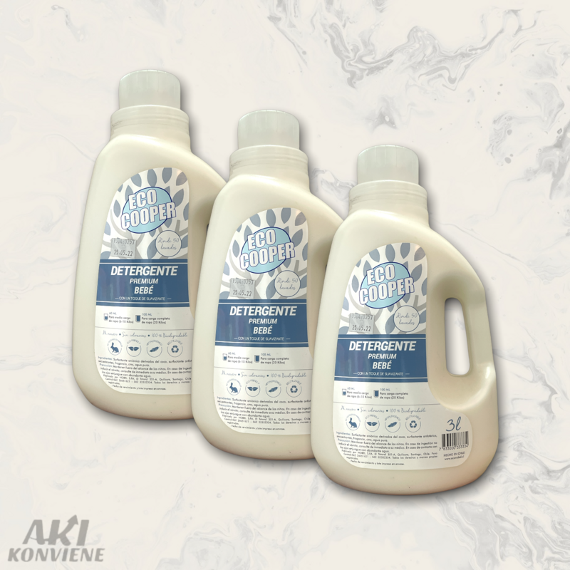 DETERG.ECO COOPER BEBE 3 LTS