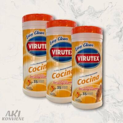 TOALLA DESENGRASANTES COCINA VIRUTEX 35 UND