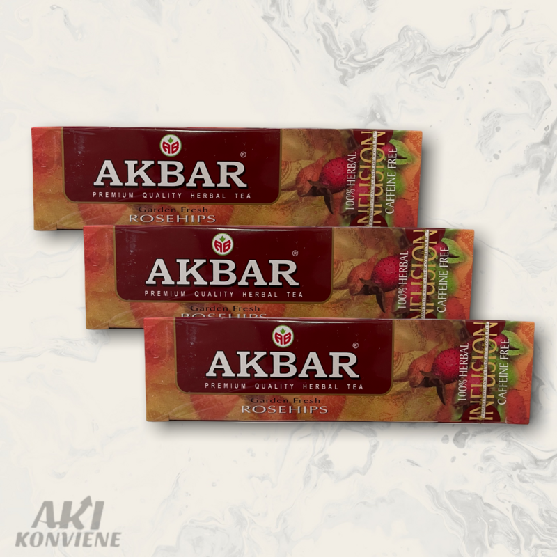 TE INFUSION AKBAR ROSEHIPS 25 UND