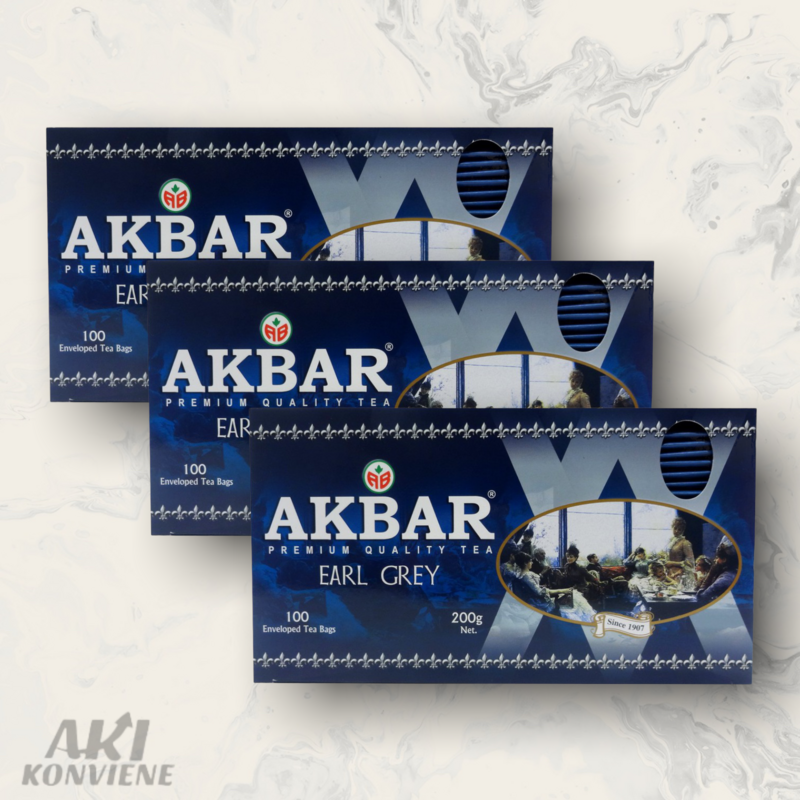 TE AKBAR EARL GREY 100 UND