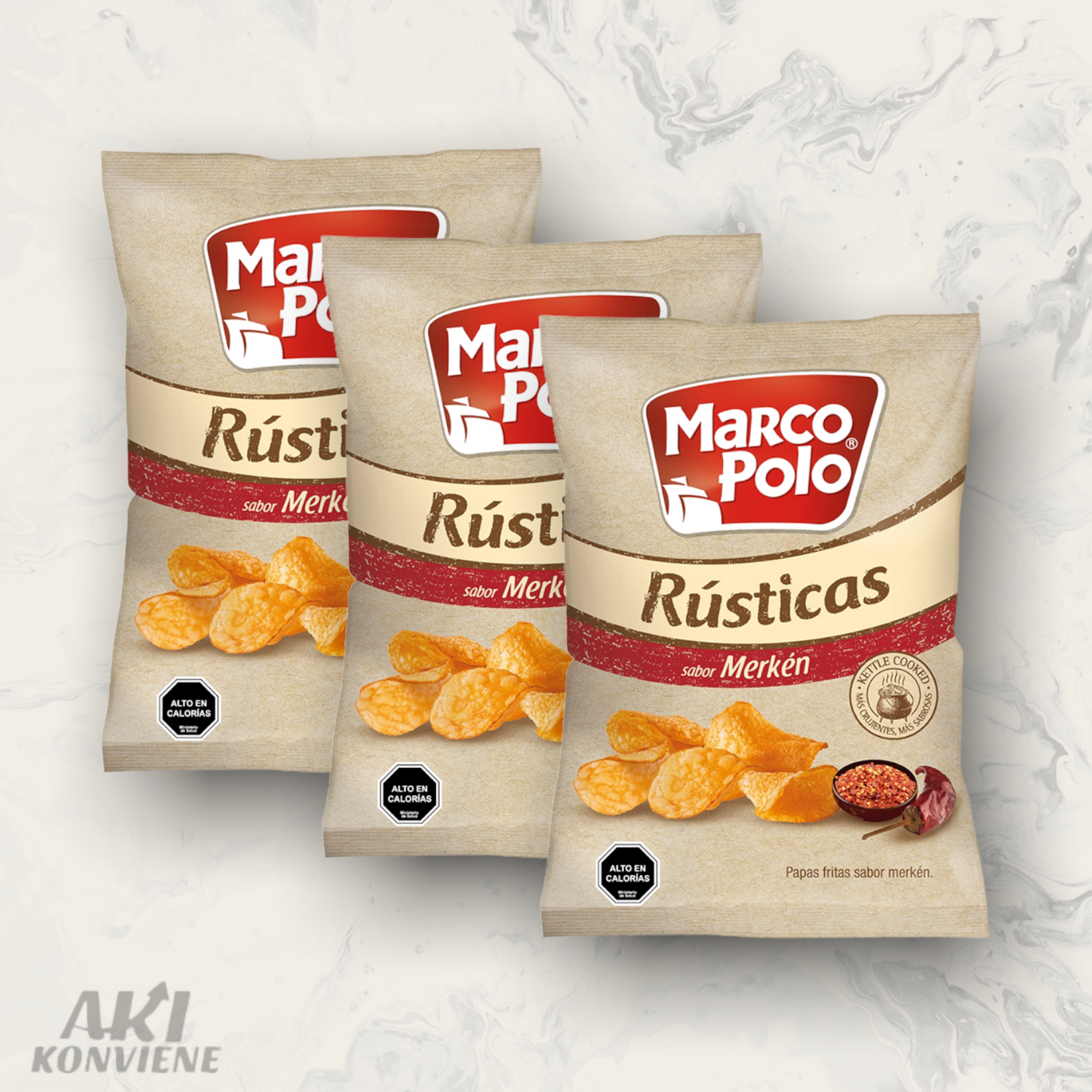 PAPAS RUSTICAS MARCO POLO MERKEN 185 GR