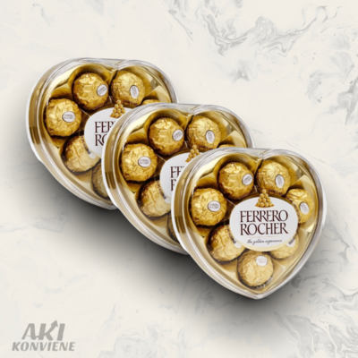 BOMBONES FERRERO CORAZON 8 UND