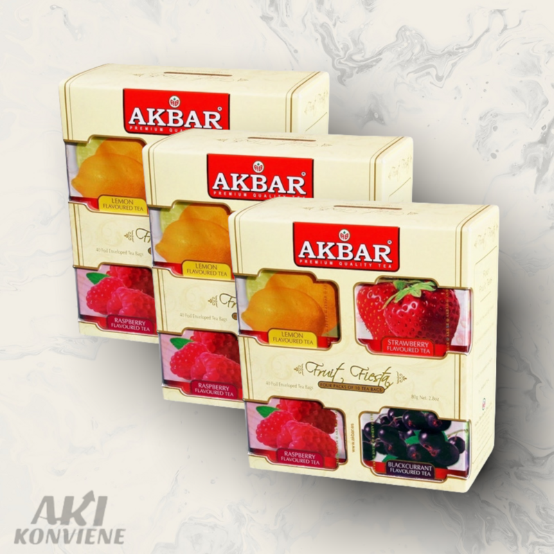 TE AKBAR FRUIT FIESTA 4 X 10 UND