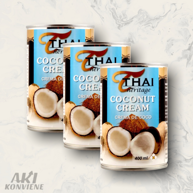 CREMA DE COCO THAI HERITAGE 400 ml