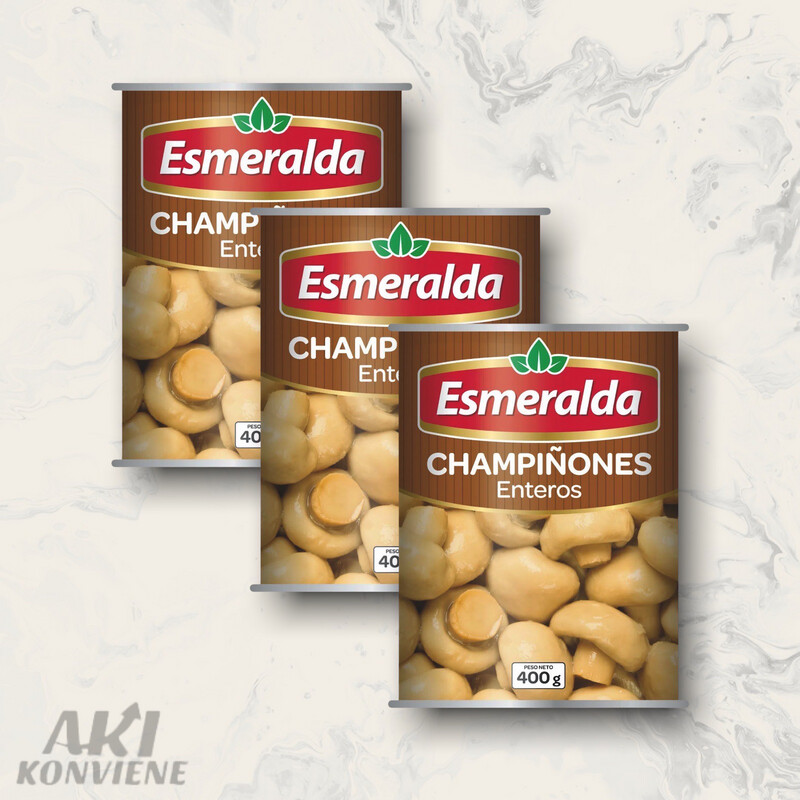 CHAMPIÑONES ENTEROS ESMERALDA 400g